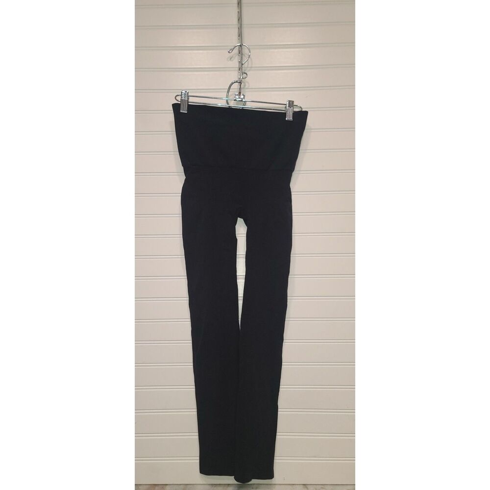 Spanx Look At Me Leggings Now High Waisted Black Size L NWOT RN 112121